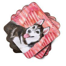 Load image into Gallery viewer, Siberian Husky #2 Love Foam Coaster  BB9799FC