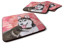 Load image into Gallery viewer, Siberian Husky #2 Love Foam Coaster  BB9799FC