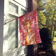 Load image into Gallery viewer, Pharaoh Hound Love Flag Canvas House Size BB9802CHF