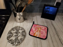 Load image into Gallery viewer, Pharaoh Hound Love Pot Holders - Set of 2 - Heat-Resistant Kitchen Essentials BB9802PTHD