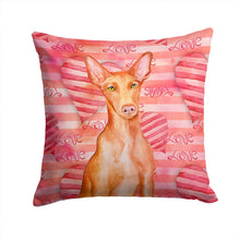 Load image into Gallery viewer, Pharaoh Hound Love Throw Pillow - 14x14 Decorative Pillow – Art for Your Home &amp; Patio BB9802PW1414