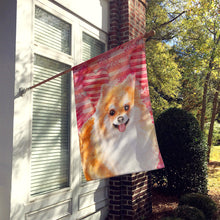 Load image into Gallery viewer, Pomeranian #2 Love Flag Canvas House Size BB9803CHF