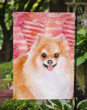 Load image into Gallery viewer, Pomeranian #2 Love Garden Flag - Outdoor Decorative Yard Flag BB9803GF
