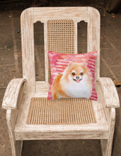 Load image into Gallery viewer, Pomeranian #2 Love Fabric Decorative Pillow BB9803PW1818