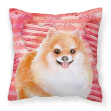 Load image into Gallery viewer, Pomeranian #2 Love Fabric Decorative Pillow BB9803PW1818