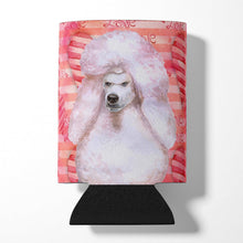 Load image into Gallery viewer, White Standard Poodle Love Can or Bottle Hugger BB9804CC
