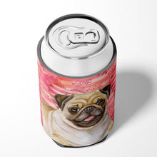 Load image into Gallery viewer, Fawn Pug Love Can or Bottle Hugger BB9805CC