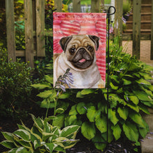 Load image into Gallery viewer, Fawn Pug Love Garden Flag - Outdoor Decorative Yard Flag BB9805GF