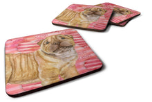 Load image into Gallery viewer, Shar Pei Puppy Love Foam Coaster  BB9806FC