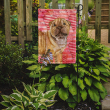 Load image into Gallery viewer, Shar Pei Puppy Love Garden Flag - Outdoor Decorative Yard Flag BB9806GF