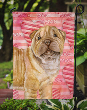 Load image into Gallery viewer, Shar Pei Puppy Love Garden Flag - Outdoor Decorative Yard Flag BB9806GF