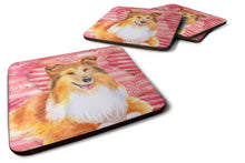 Load image into Gallery viewer, Sheltie Love Foam Coaster  BB9807FC