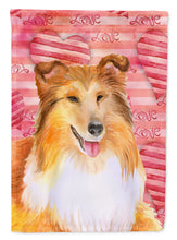 Load image into Gallery viewer, Sheltie Love Garden Flag - Outdoor Decorative Yard Flag BB9807GF