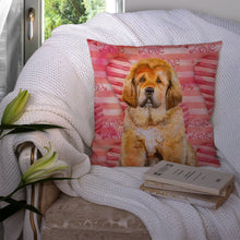Load image into Gallery viewer, Tibetan Mastiff Love Throw Pillow - 14x14 Decorative Pillow – Art for Your Home &amp; Patio BB9808PW1414