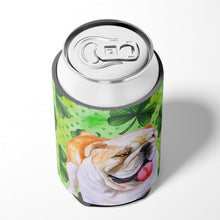 Load image into Gallery viewer, English Bulldog St Patrick's Can or Bottle Hugger BB9813CC