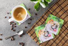 Load image into Gallery viewer, English Bulldog St Patrick's Foam Coaster  BB9813FC