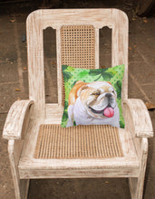 Load image into Gallery viewer, English Bulldog St Patrick's Fabric Decorative Pillow BB9813PW1818