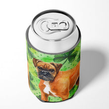 Load image into Gallery viewer, German Boxer St Patrick's Can or Bottle Hugger BB9814CC