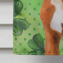 Load image into Gallery viewer, German Boxer St Patrick's Flag Canvas House Size BB9814CHF