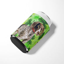 Load image into Gallery viewer, German Shorthaired Pointer St Patrick's Can or Bottle Hugger BB9815CC