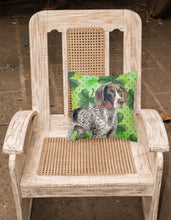 Load image into Gallery viewer, German Shorthaired Pointer St Patrick's Fabric Decorative Pillow BB9815PW1818