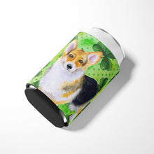 Load image into Gallery viewer, Pembroke Corgi St Patrick's Can or Bottle Hugger BB9816CC