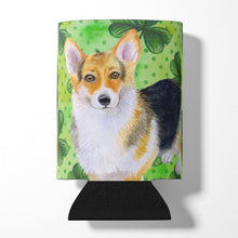Load image into Gallery viewer, Pembroke Corgi St Patrick's Can or Bottle Hugger BB9816CC