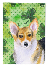 Load image into Gallery viewer, Pembroke Corgi St Patrick's Flag Canvas House Size BB9816CHF