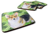 Load image into Gallery viewer, Pembroke Corgi St Patrick's Foam Coaster  BB9816FC