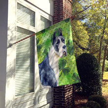 Load image into Gallery viewer, Harlequin Great Dane St Patrick's Flag Canvas House Size BB9817CHF