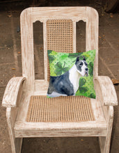 Load image into Gallery viewer, Harlequin Great Dane St Patrick's Fabric Decorative Pillow BB9817PW1818