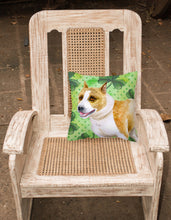 Load image into Gallery viewer, American Staffordshire St Patrick's Fabric Decorative Pillow BB9818PW1818