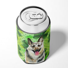 Load image into Gallery viewer, East-European Shepherd St Patrick's Can or Bottle Hugger BB9823CC