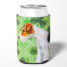 Load image into Gallery viewer, Fox Terrier St Patrick's Can or Bottle Hugger BB9824CC