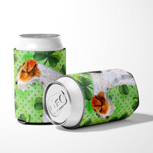 Load image into Gallery viewer, Fox Terrier St Patrick's Can or Bottle Hugger BB9824CC