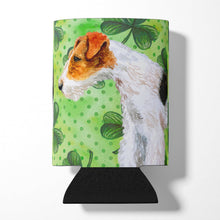 Load image into Gallery viewer, Fox Terrier St Patrick's Can or Bottle Hugger BB9824CC