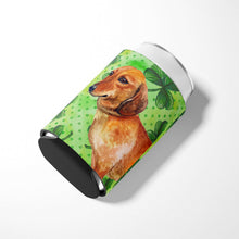 Load image into Gallery viewer, Dachshund St Patrick's Can or Bottle Hugger BB9826CC