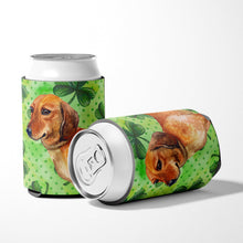 Load image into Gallery viewer, Dachshund St Patrick's Can or Bottle Hugger BB9826CC