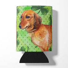Load image into Gallery viewer, Dachshund St Patrick's Can or Bottle Hugger BB9826CC