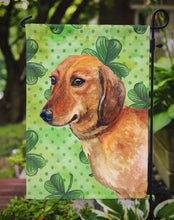 Load image into Gallery viewer, Dachshund St Patrick's Garden Flag - Outdoor Decorative Yard Flag BB9826GF