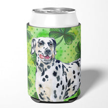 Load image into Gallery viewer, Dalmatian St Patrick's Can or Bottle Hugger BB9827CC