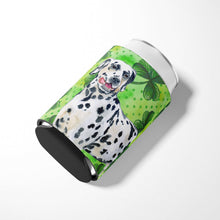 Load image into Gallery viewer, Dalmatian St Patrick's Can or Bottle Hugger BB9827CC