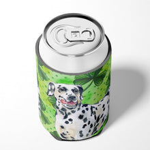Load image into Gallery viewer, Dalmatian St Patrick's Can or Bottle Hugger BB9827CC