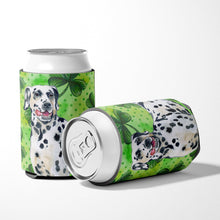 Load image into Gallery viewer, Dalmatian St Patrick's Can or Bottle Hugger BB9827CC