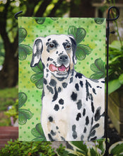 Load image into Gallery viewer, Dalmatian St Patrick's Garden Flag - Outdoor Decorative Yard Flag BB9827GF
