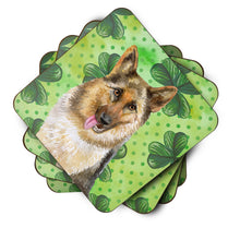 Load image into Gallery viewer, German Shepherd St Patrick's Foam Coaster  BB9828FC