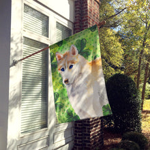 Load image into Gallery viewer, Siberian Husky St Patrick's Flag Canvas House Size BB9829CHF