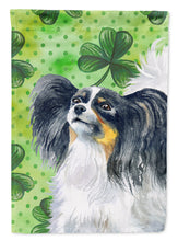Load image into Gallery viewer, Papillon St Patrick's Garden Flag - Outdoor Decorative Yard Flag BB9831GF