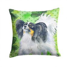 Load image into Gallery viewer, Papillon St Patrick's Throw Pillow - 14x14 Decorative Pillow – Art for Your Home &amp; Patio BB9831PW1414