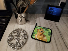 Load image into Gallery viewer, Chihuahua St Patrick's Pot Holders - Set of 2 - Heat-Resistant Kitchen Essentials BB9832PTHD